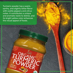 Jiva Organics USDA Organic Turmeric Powder, certified organic earthy aroma