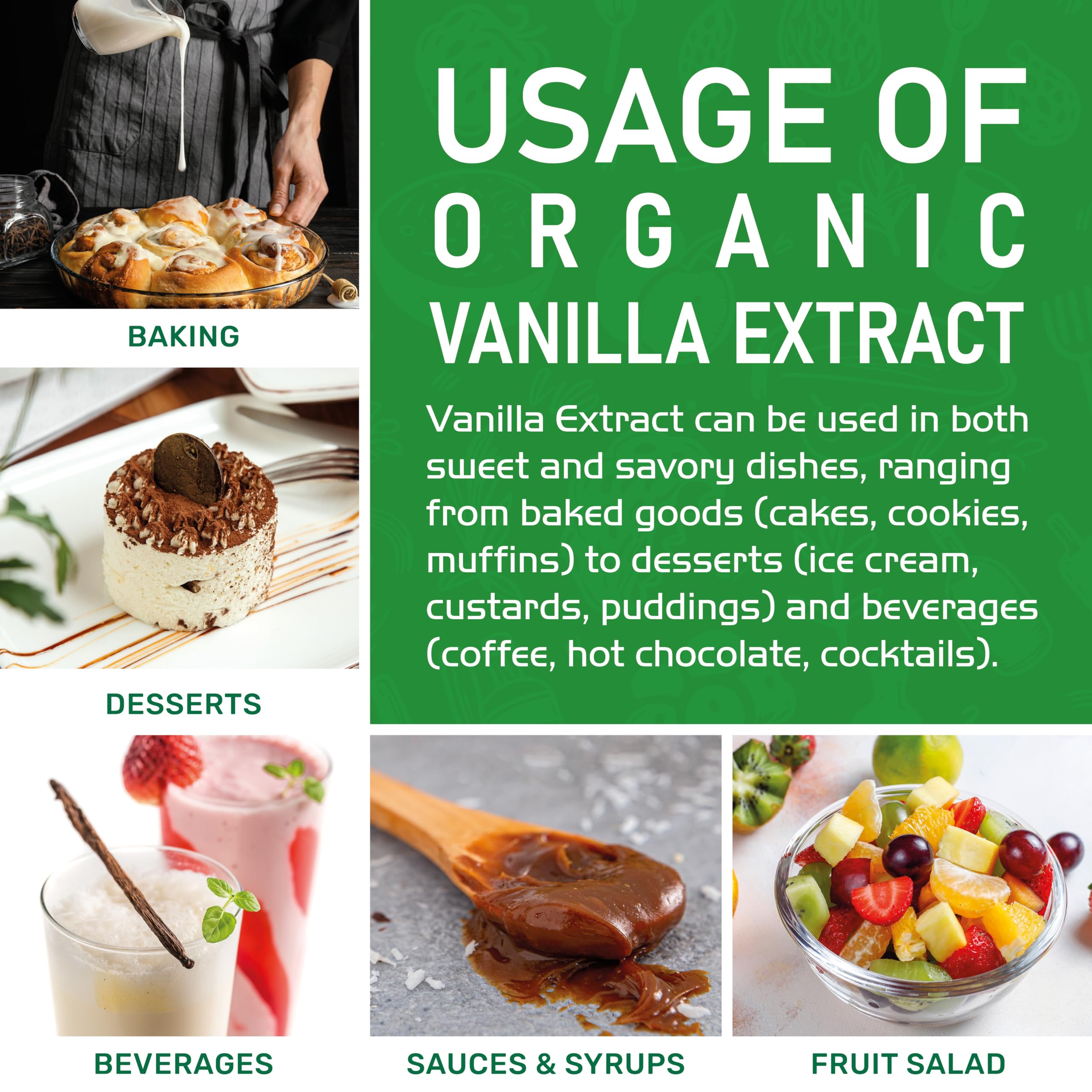 Jiva Organics vanilla coffee cup adding aromatic flavor.