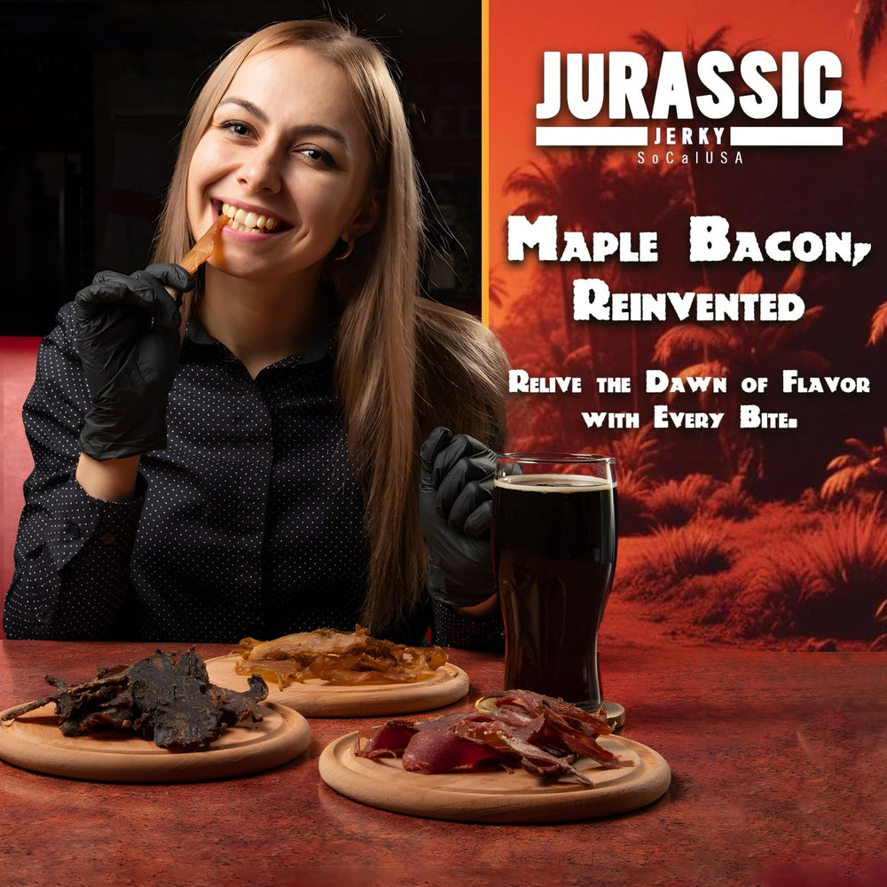 JJD USA Old-Fashioned Maple Bacon Flavor Snack ideal for meal enhancers