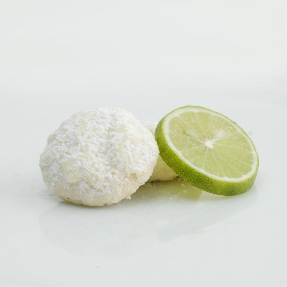 J&amp;M Foods Key Lime Cookies crumb texture shown for easy snacking.