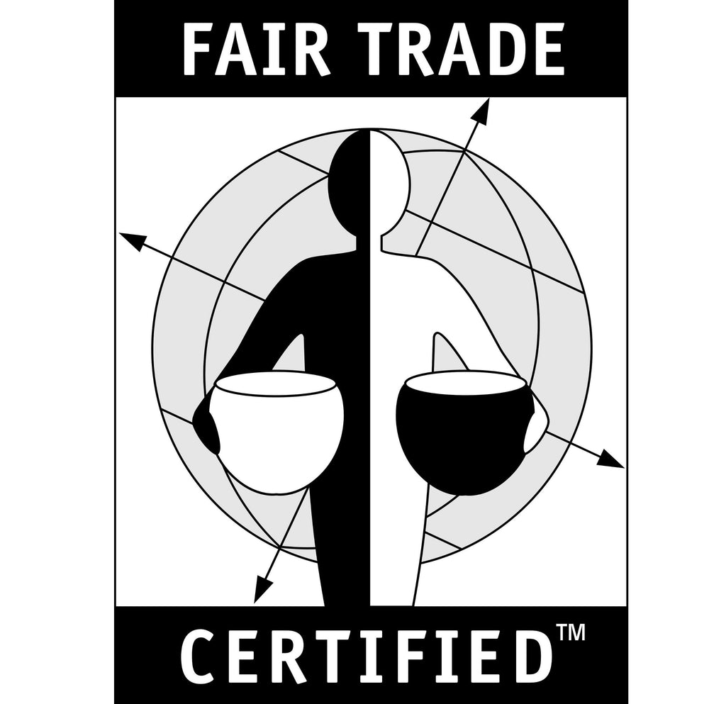 Jo Coffee WILD JO certifications seals on organic packaging.