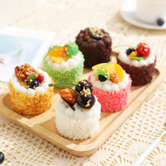 Joeabor realistic display cupcake made of foam for photos