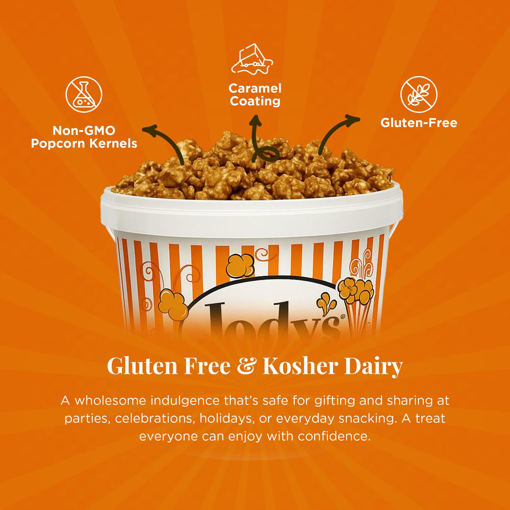 Non-GMO kernels and real butter highlight quality without artificial ingredients.