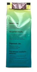 Premium arabica beans from Coconut Crazy Joe highlight sustainable sourcing.