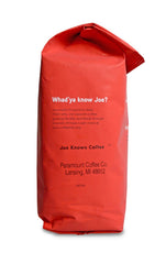 Joe Knows Coffee Wake Up Joe Arabica beans showcase premium quality.