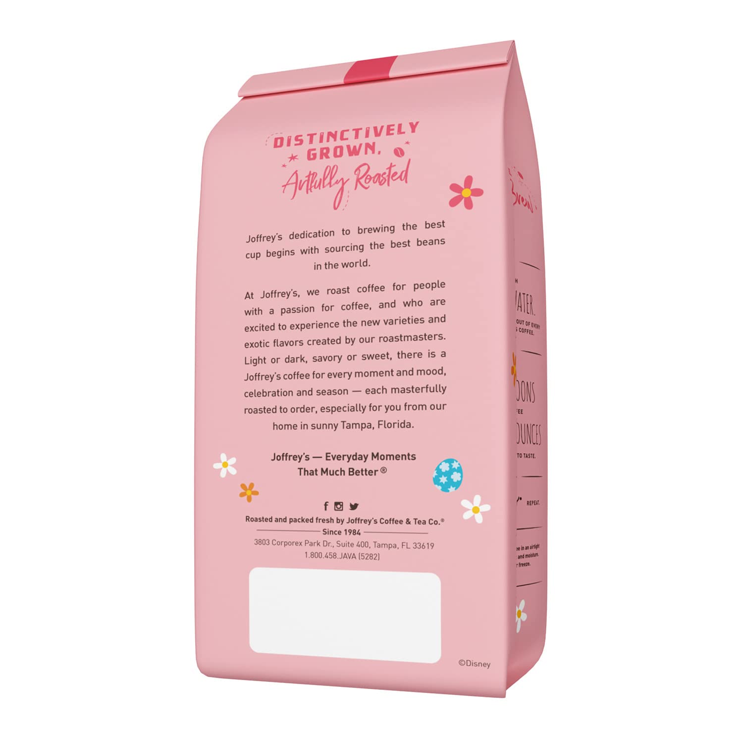 Ground Joffrey's Hoppity Ever After coffee ready for a quick, flavorful brew.