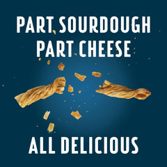 Twice-baked crust on John Wm. Macy's CheeseSticks for enhanced crunch