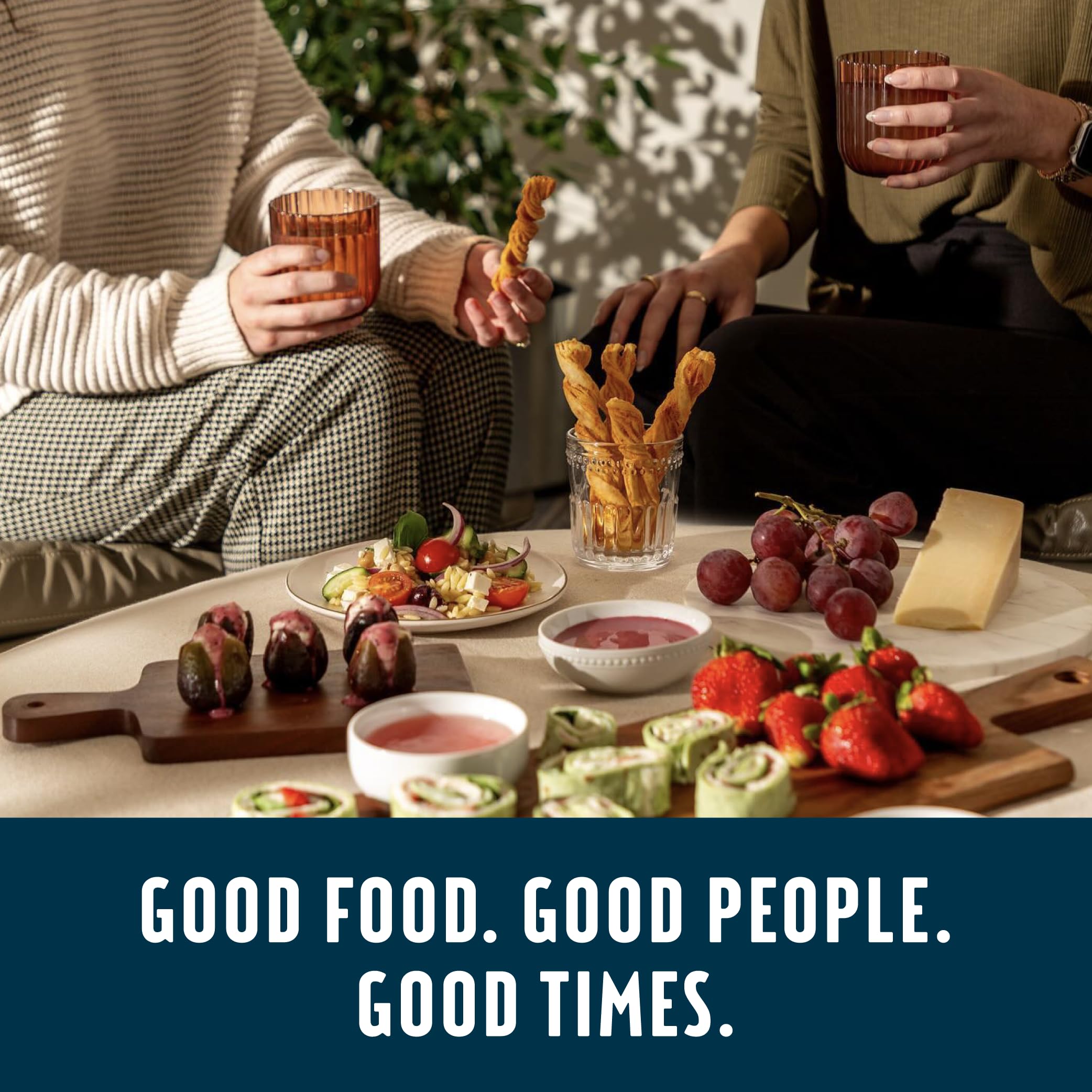 Snack-friendly setup with Macy's CheeseSticks for casual gatherings