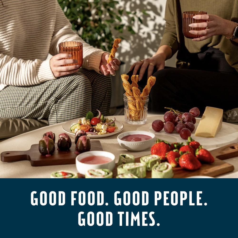 Snack-friendly setup with Macy's CheeseSticks for casual gatherings