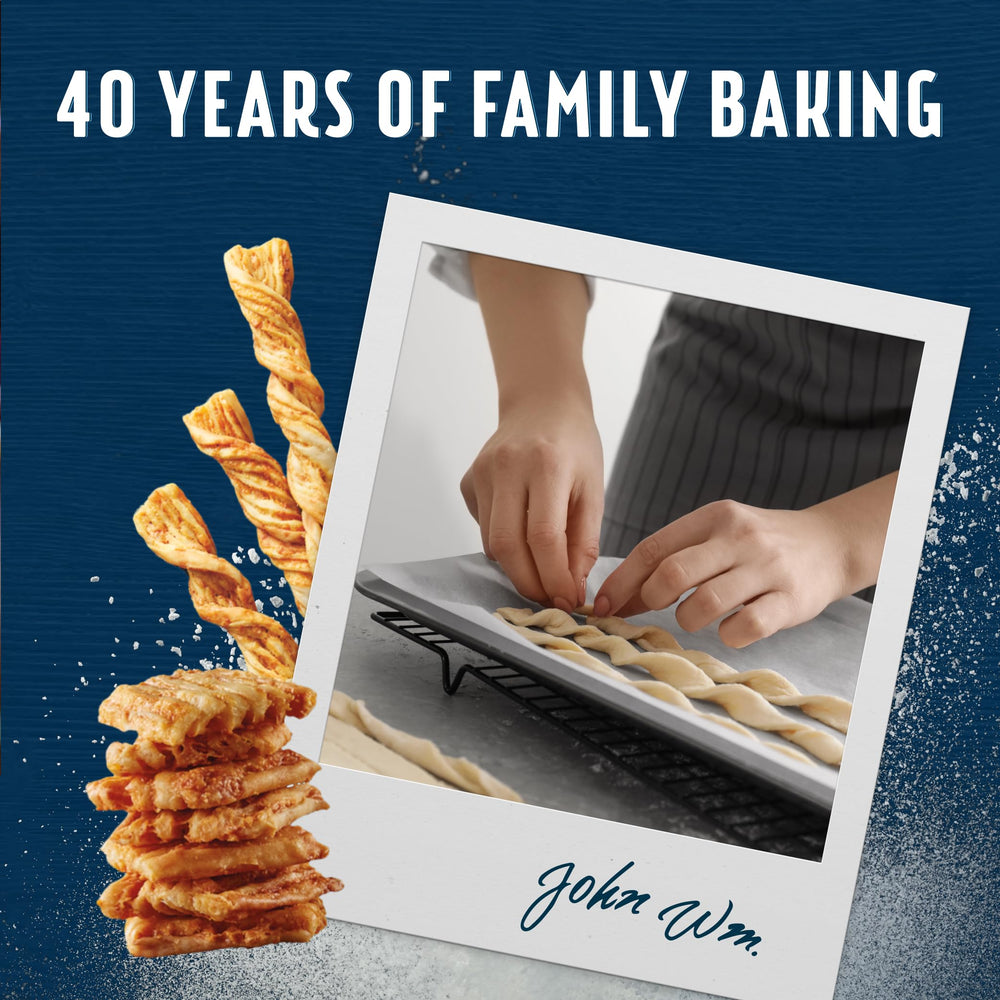 John Wm Macy's CheeseCrisps atop soup or salad for a flavorful topping.