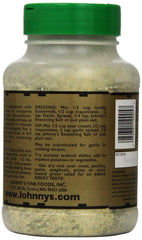 Johnny's Garlic Spread and Seasoning meat-sprinkle enhances beef, pork, or chicken with savory notes