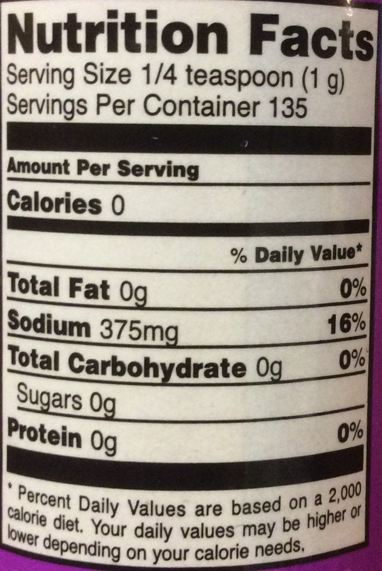 Johnny's Gluten Free POPCORN SALT 2-pack, pour-ready close-up helps pour evenly and season popcorn.