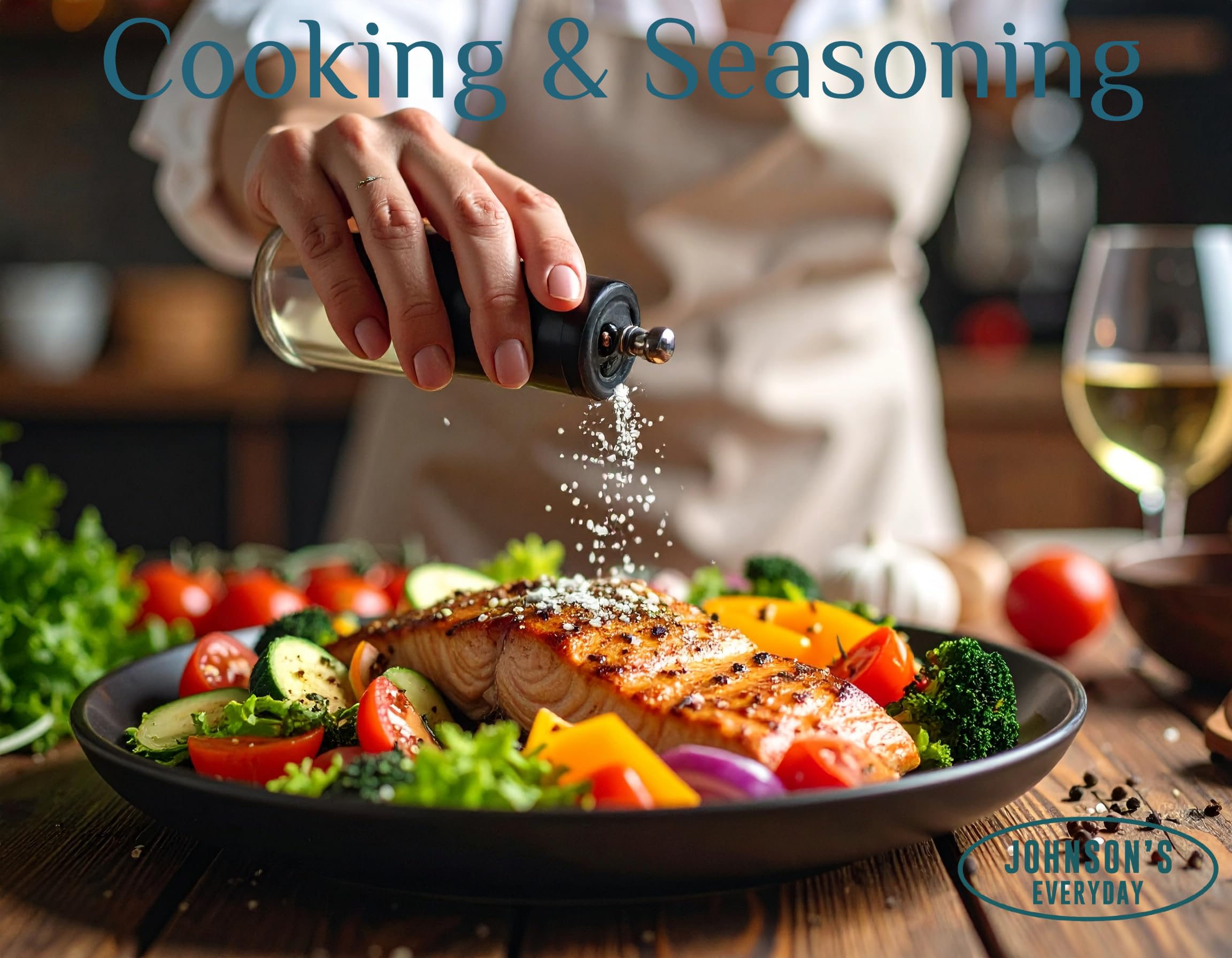 Johnson's Everyday coarse sea salt for spice blends and brining