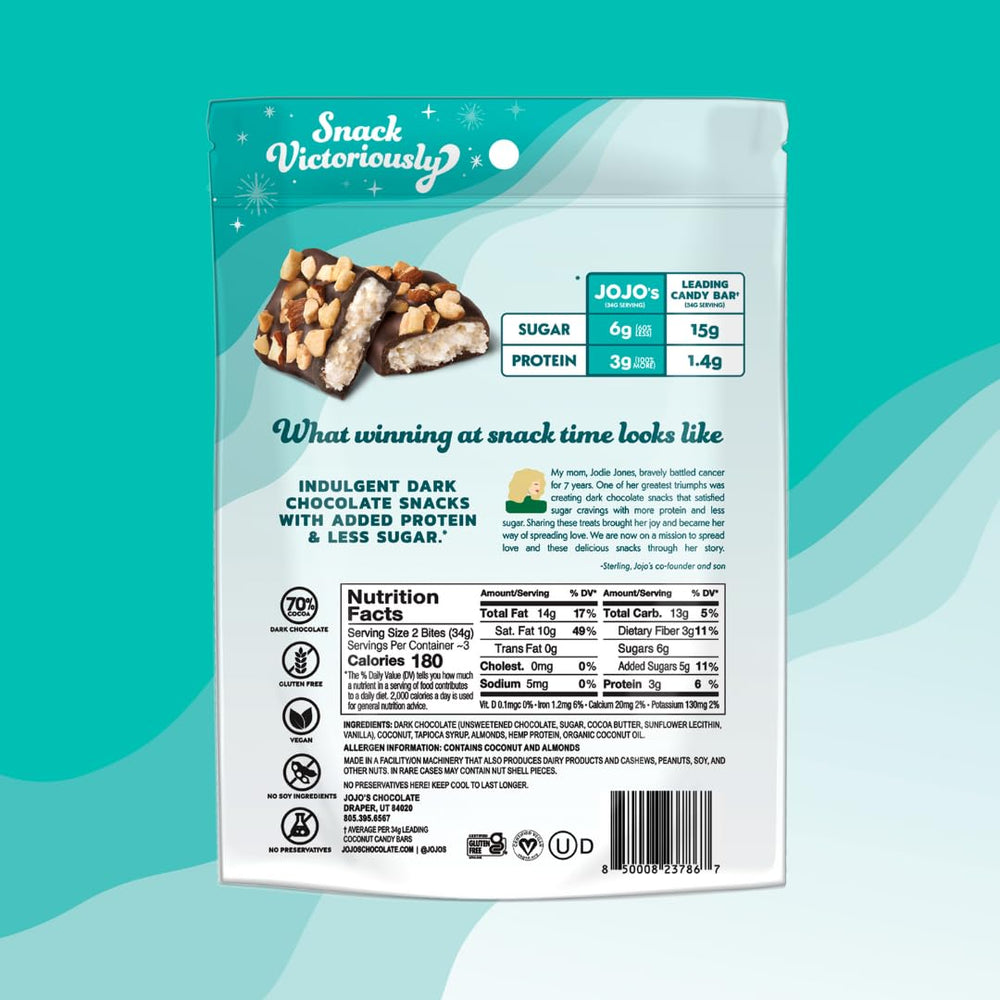 Assorted JOJO's bites arranged on a snack board for sharing