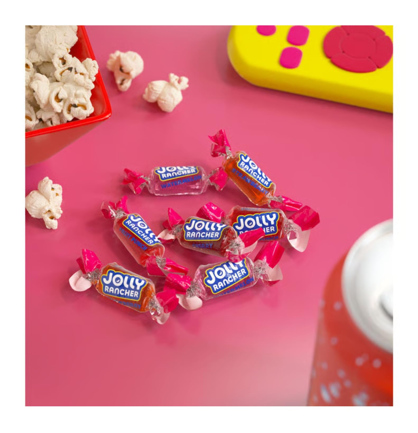 Jolly Rancher Awesome Reds bowl display for gatherings and sharing