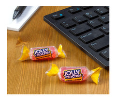 Jolly Rancher Awesome Reds candy closeup with vibrant red pieces for snacking