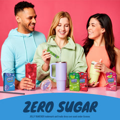 SINGLES TO GO! Blue Raspberry packets dissolve quickly for a refreshing finish.