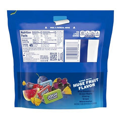 Close-up of Jolly Rancher watermelon candies with bright color