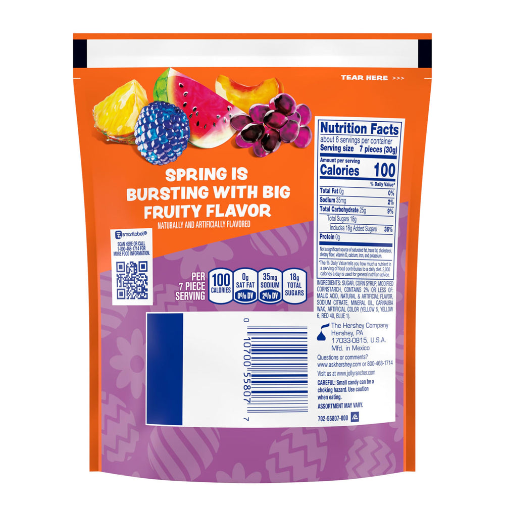 Jolly Rancher Pineapple gummies close-up, vibrant and inviting for snack time