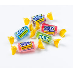 Jolly Rancher green apple hard candy for quick refreshing breaks.