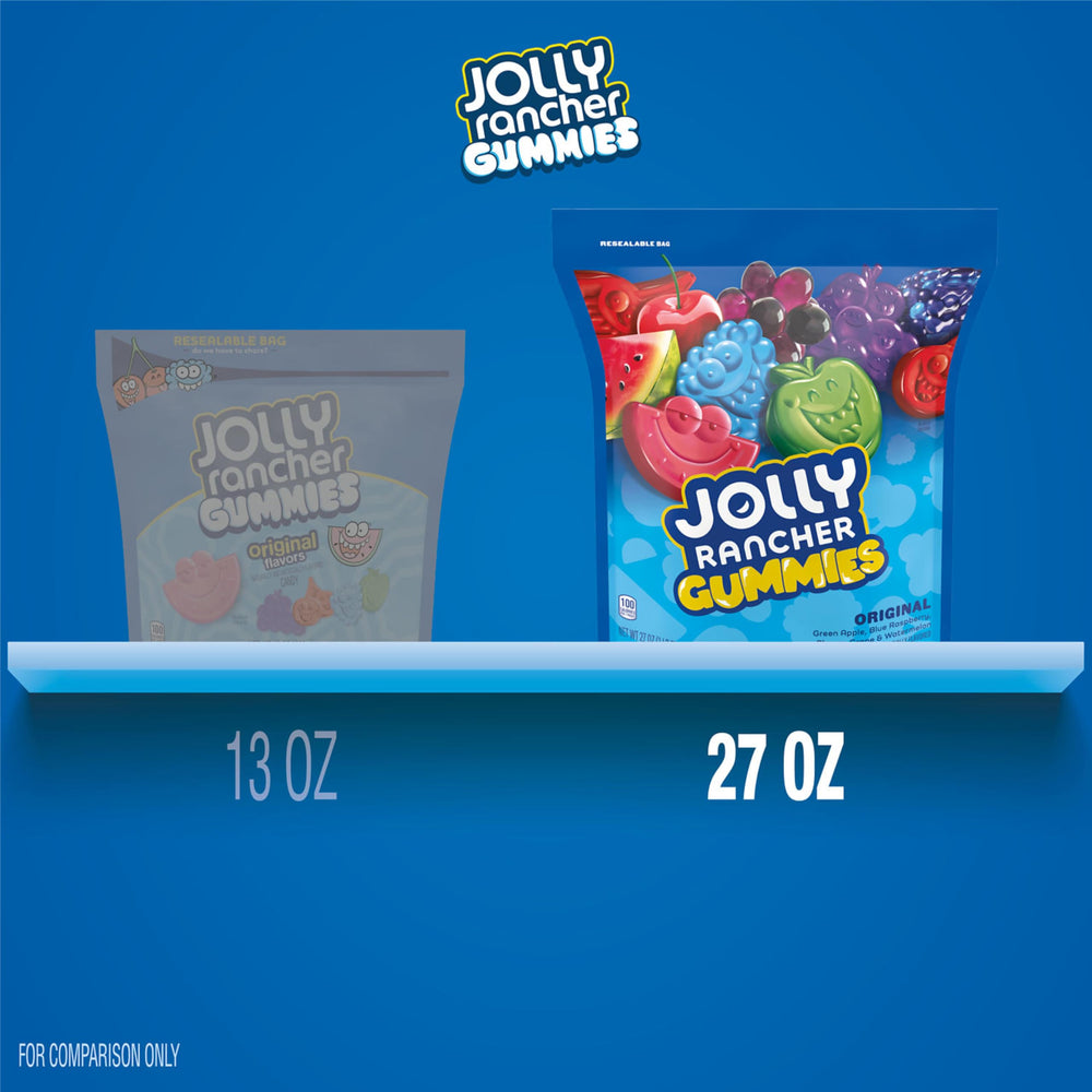JOLLY RANCHER Gummies Cherry, bold red candies ideal for party treats.