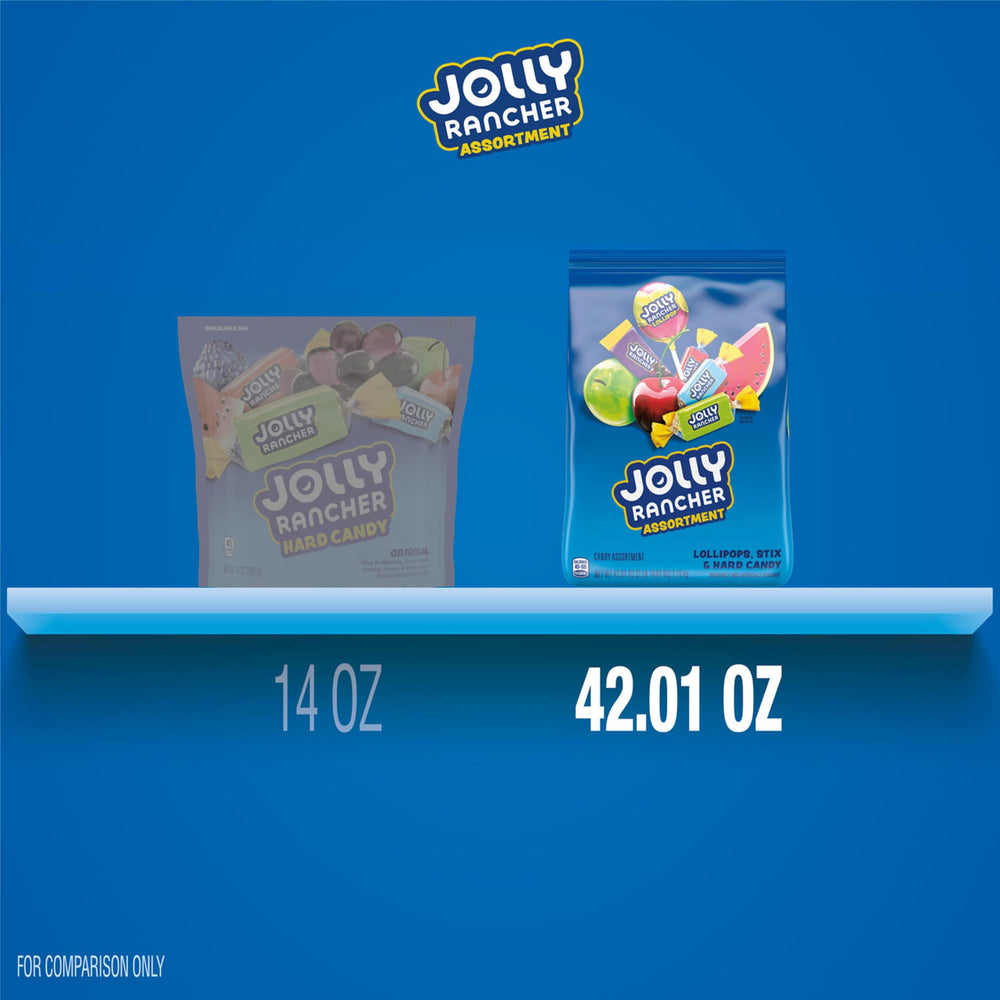 JOLLY RANCHER hard candy assortment with bold fruit flavors