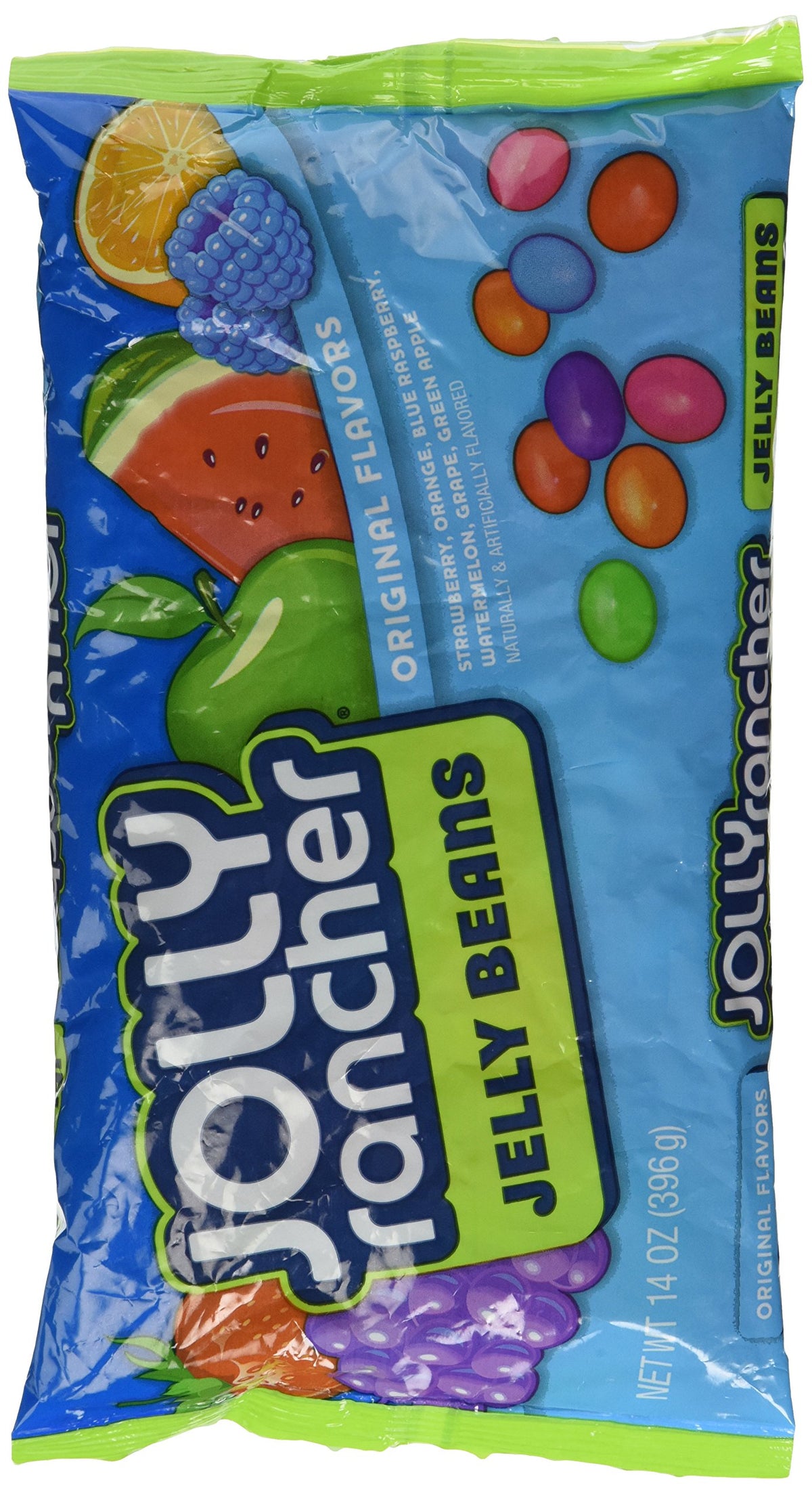 Jolly Rancher Jelly Beans multipack of six bags for sharing and gifting.