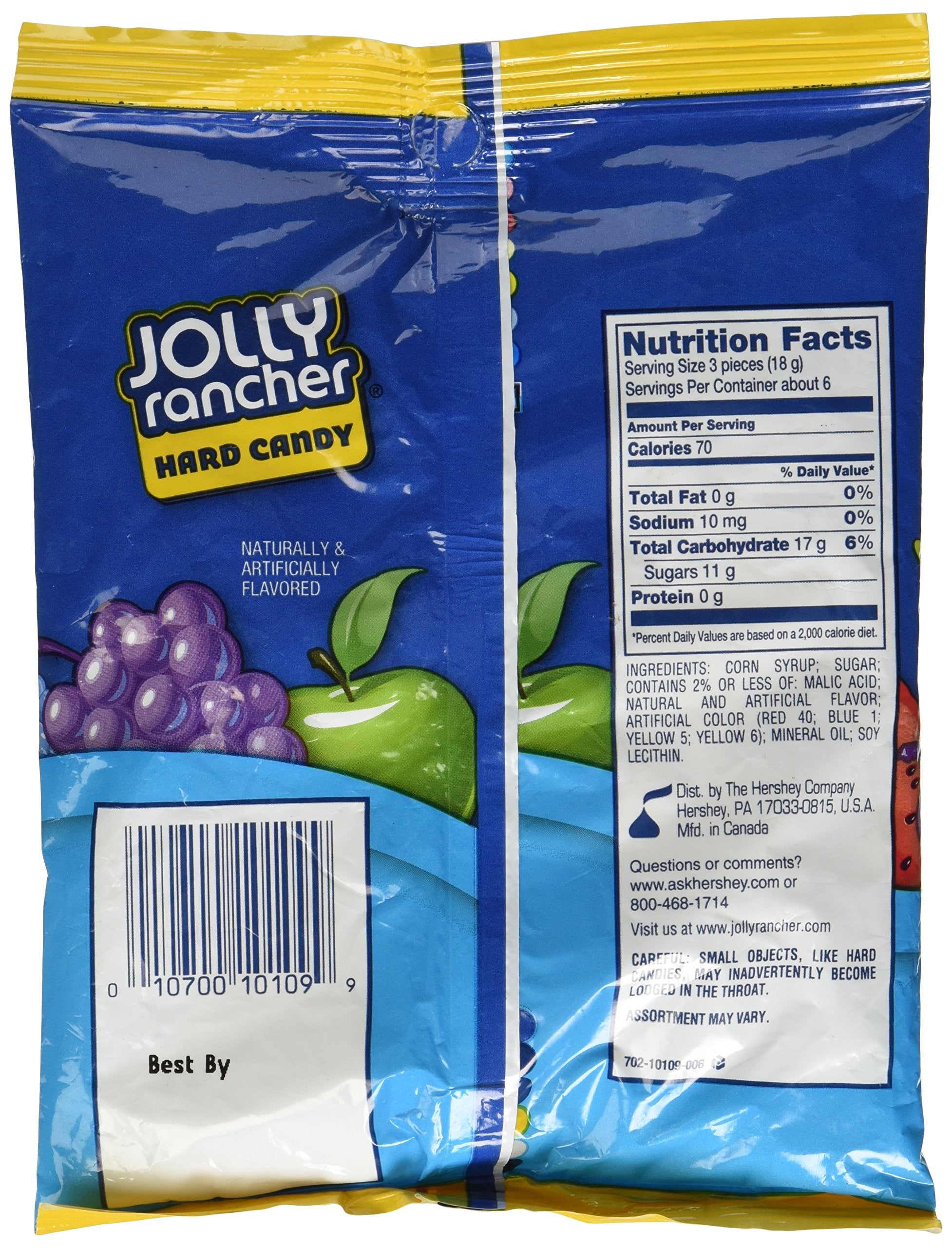 Jolly Rancher Original Flavors blue raspberry close-up, tangy flavor ideal for sharing.