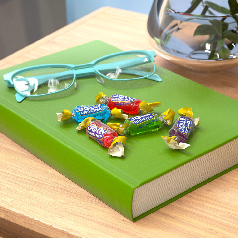 Jolly Rancher Original bag on a party table for celebrations.