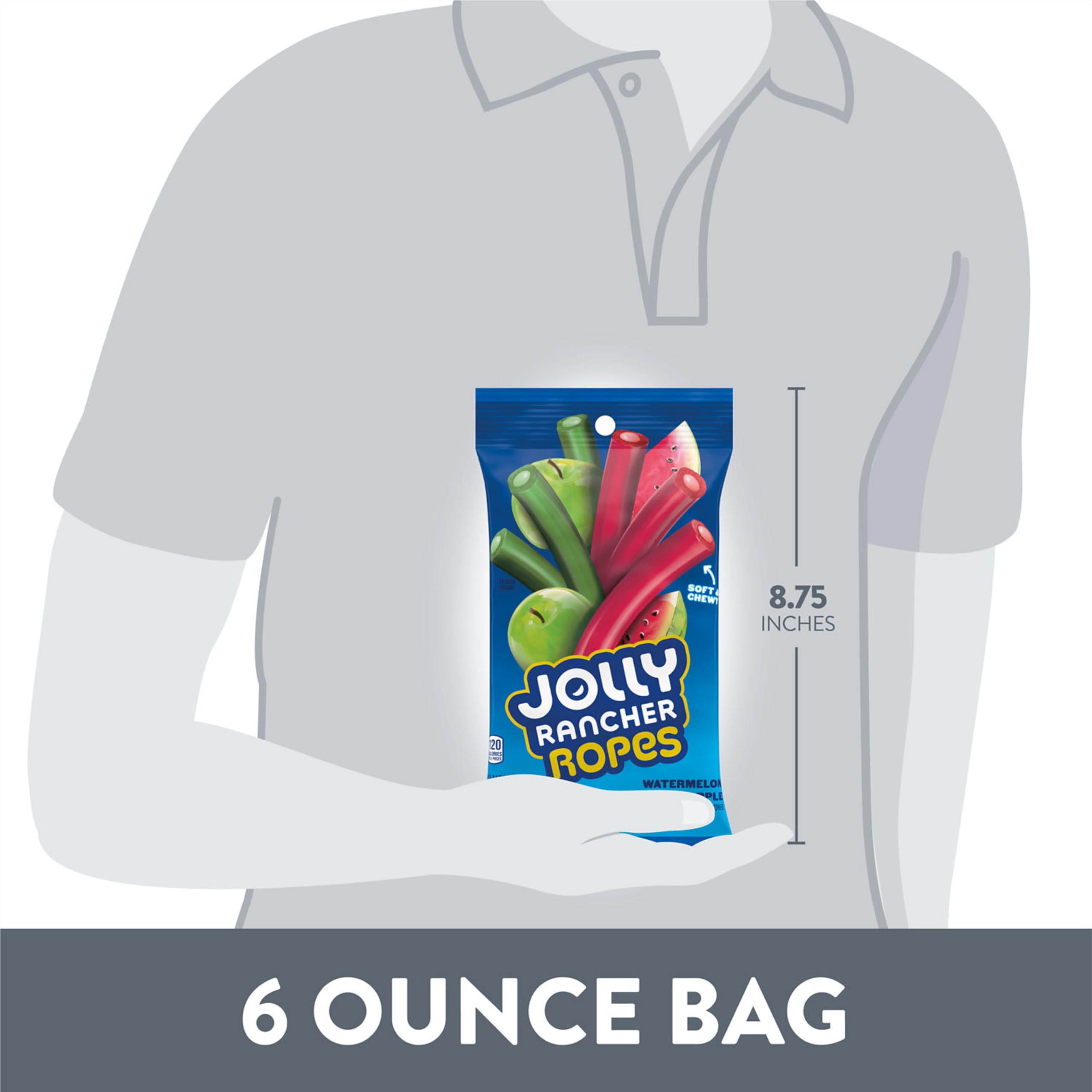 JOLLY RANCHER Ropes gift-ready holiday candy collection.