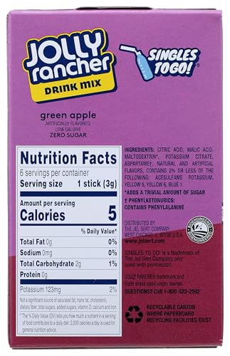 Six packets per box provide sugar-free hydration anywhere.