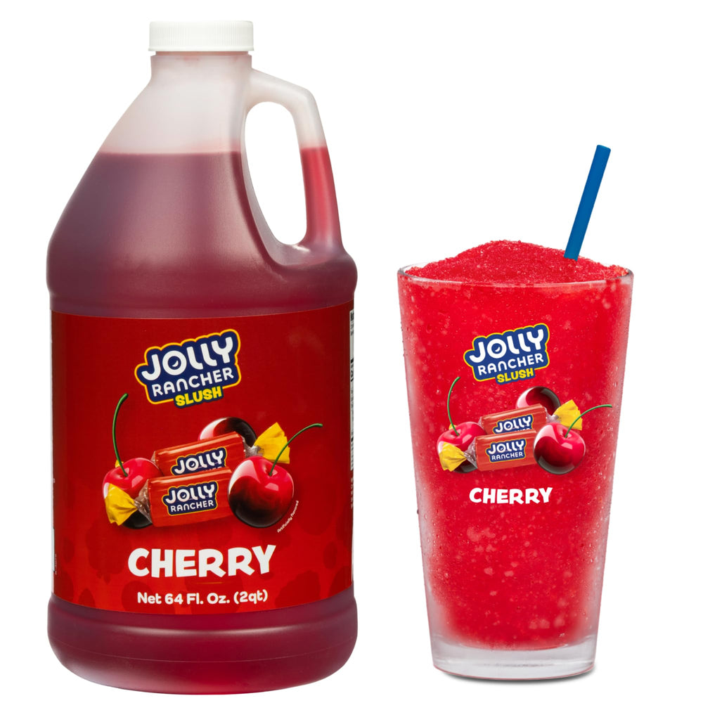 Jolly Rancher Slush Cherry bottle pour enables quick, mess-free serving at busy venues.