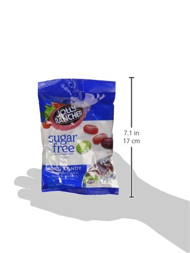 Jolly Rancher sugar-free hard candy bags shown for purse or desk snacking.