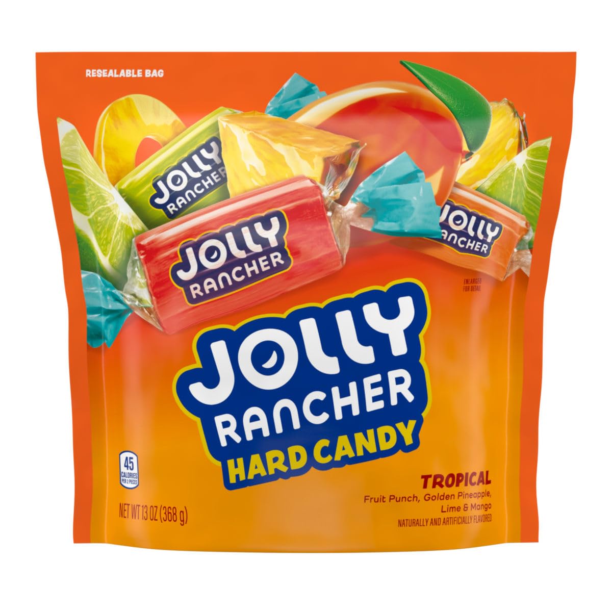 Jolly Rancher Tropical Blast individually wrapped candies for easy sharing.