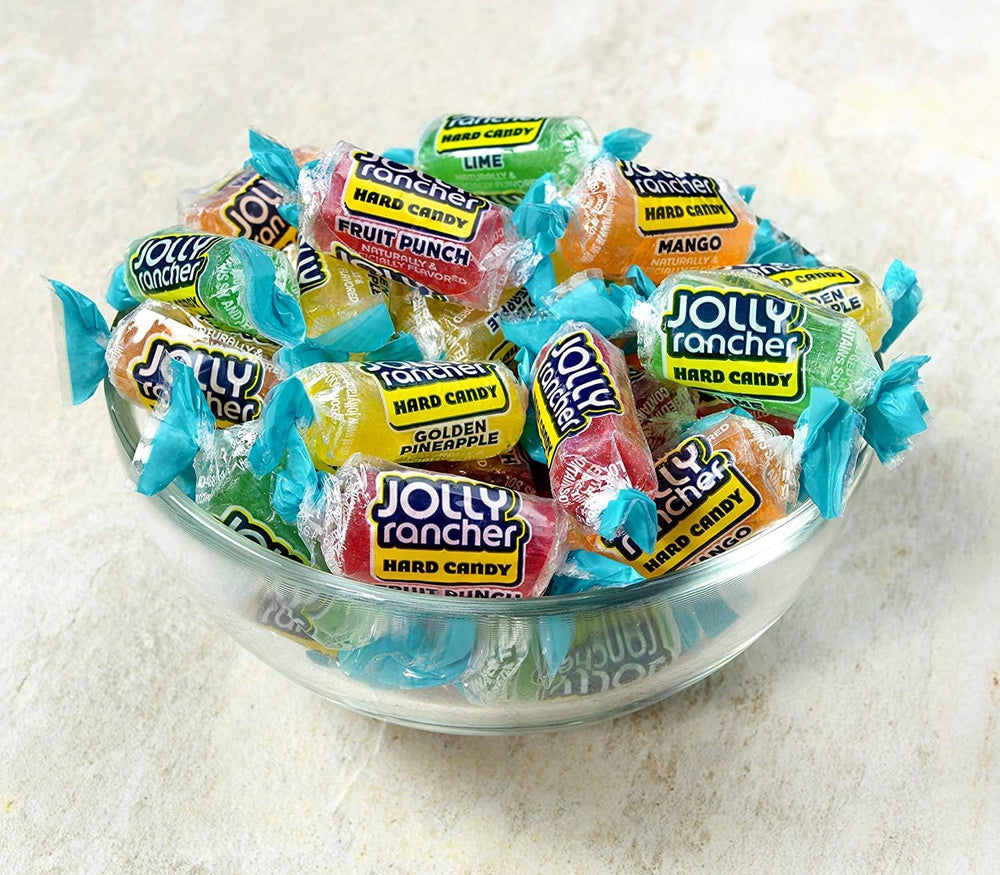 Jolly Rancher Tropical Blast snack on the go for travel or commute.