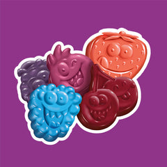JOLLY RANCHER Very Berry party setup with colorful gummies for celebrations