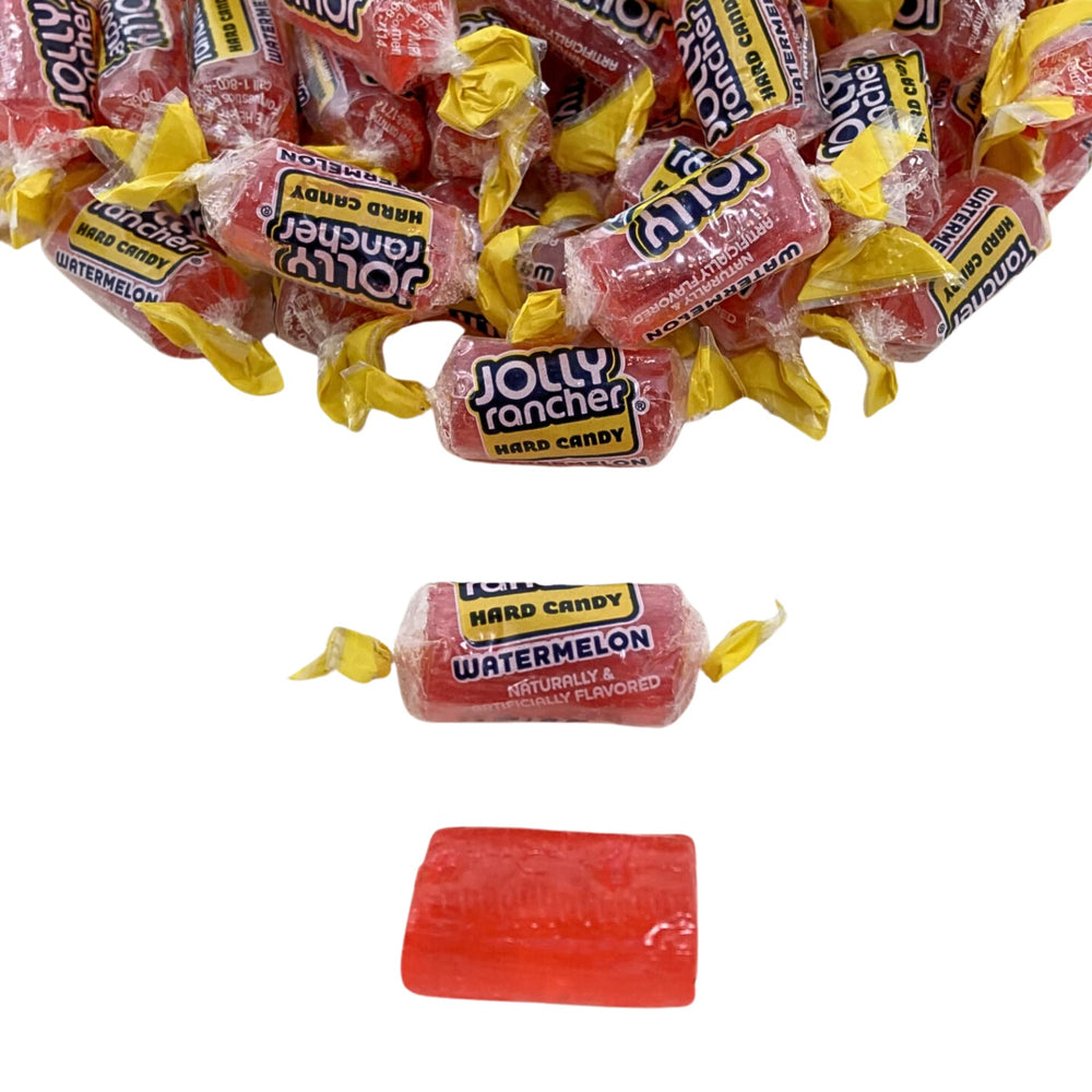 Jolly Ranchers Watermelon candy bowl display for celebrations and gatherings