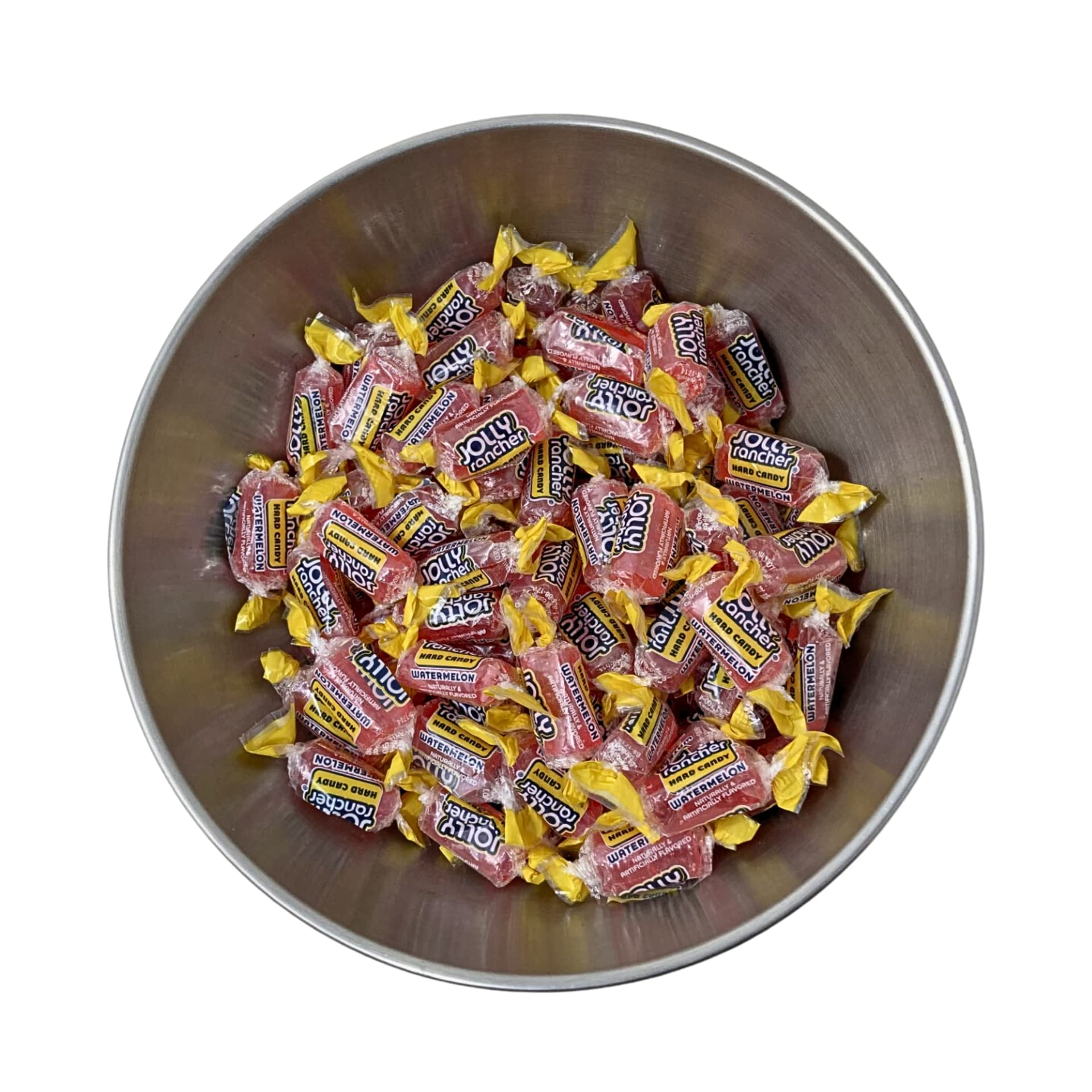 Packaging variation notice for watermelon Jolly Ranchers across shipments