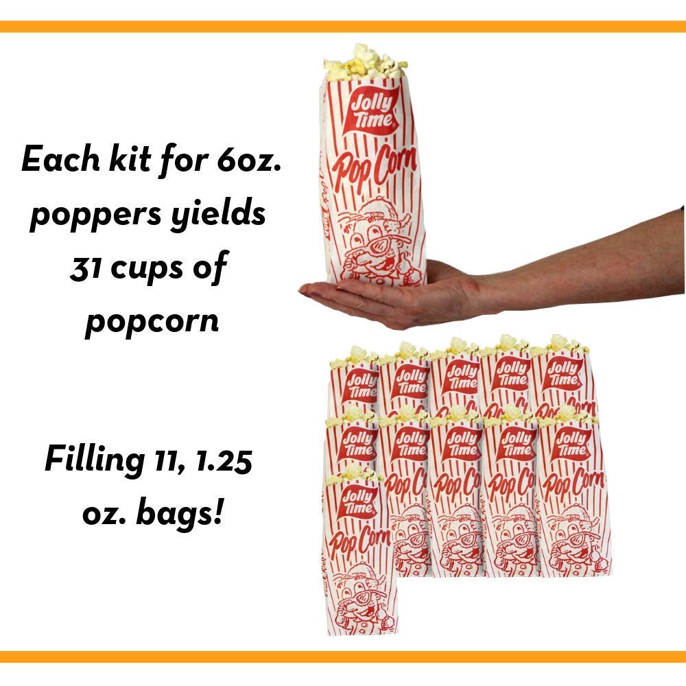 Jolly Time All-In-One Popcorn Kit made in the USA.