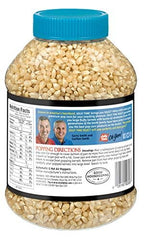 Stovetop popping with Jolly Time kernels for warm popcorn.