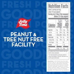 Jolly Time The Big Cheez bag pour reveals creamy nacho cheese flavor for quick snacking.