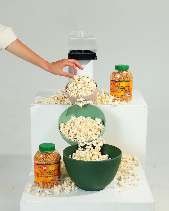 Jolly Time popcorn kernels: kosher, gluten-free option from USA-made family brand.