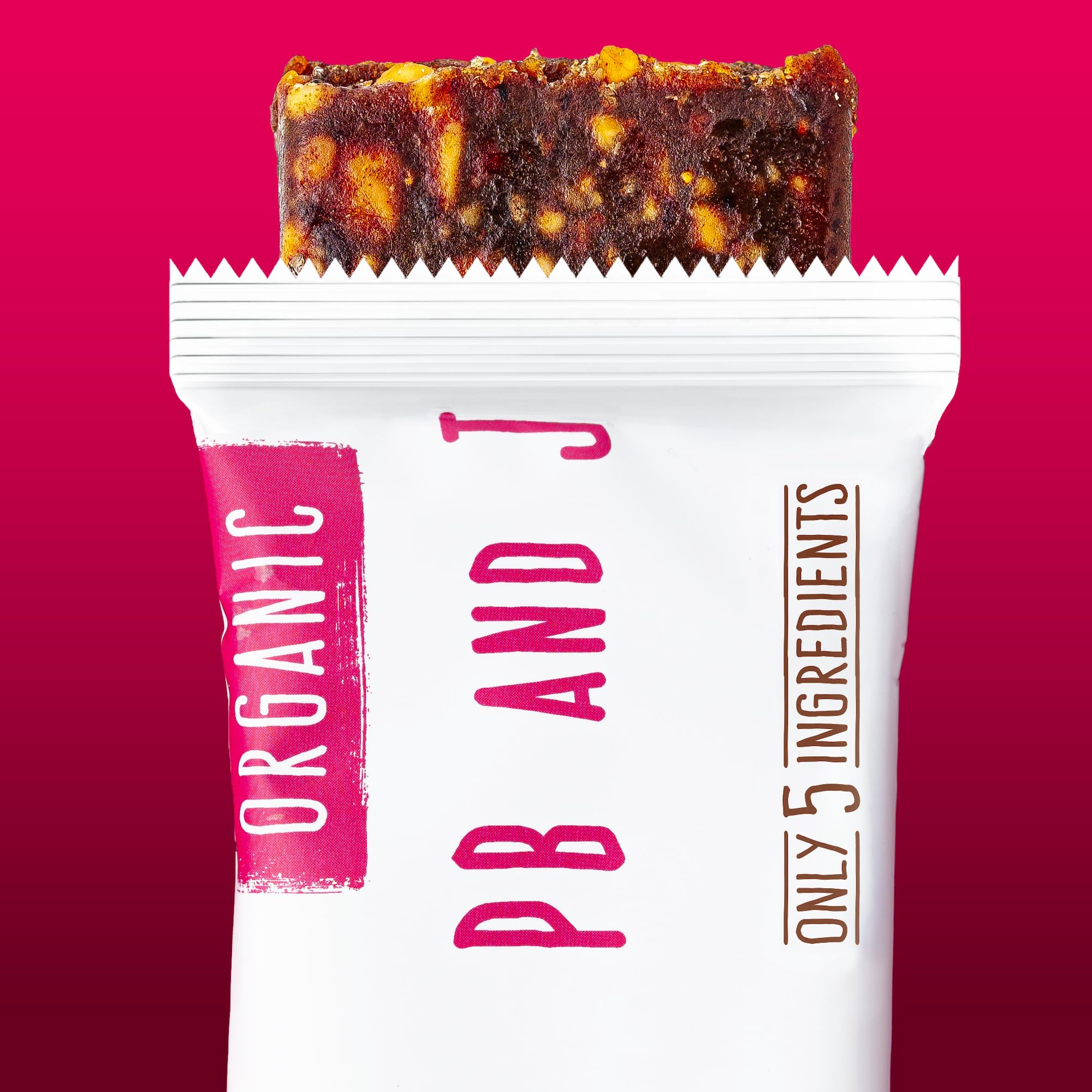 Cross-section of Jonesbar showing chewy texture and real ingredients