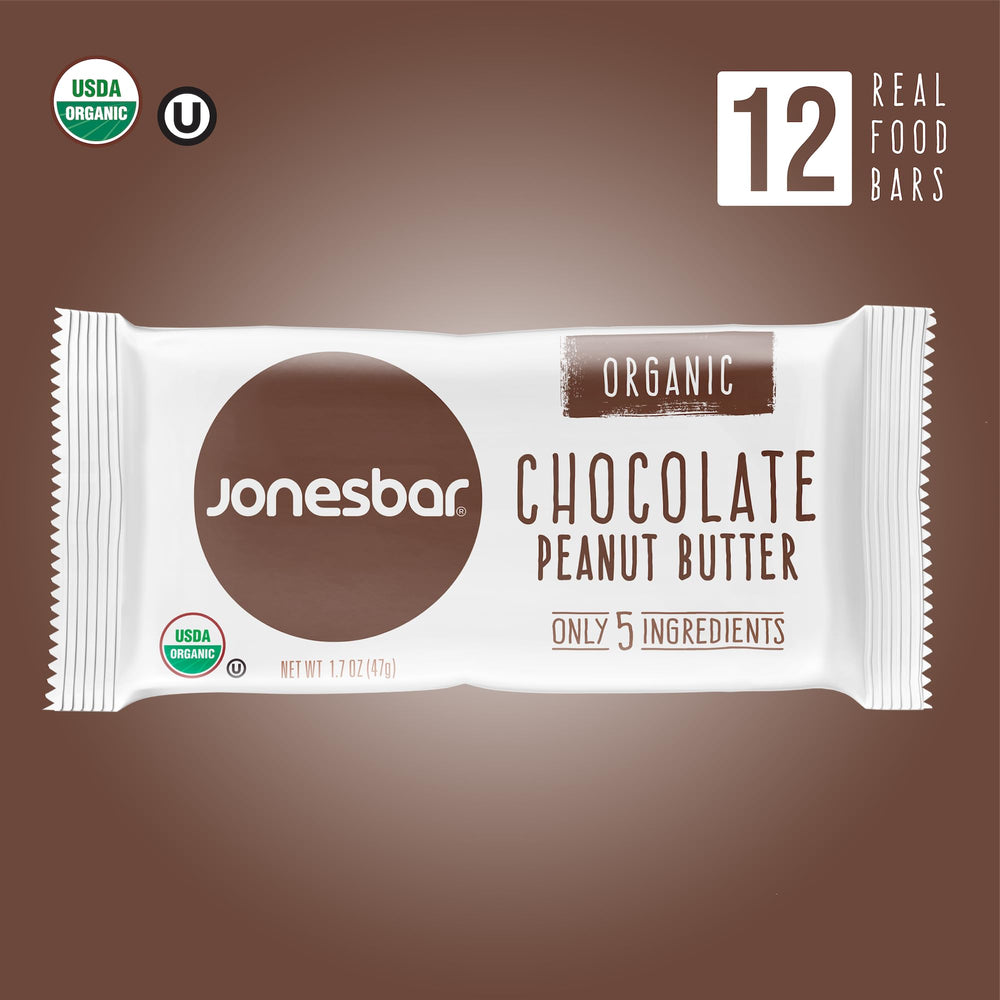 Organic dates, almonds, and chia in Jonesbar bar