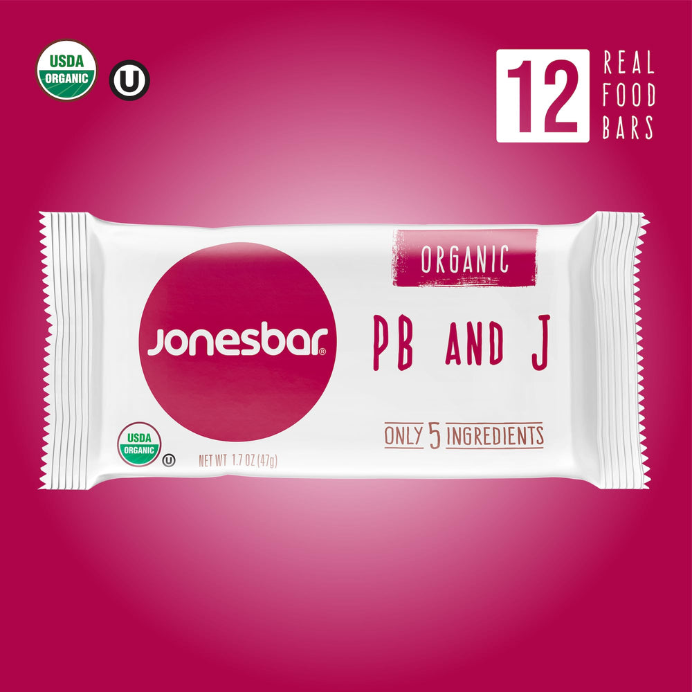 Jonesbar single-serve bar, ideal for lunchboxes and bags