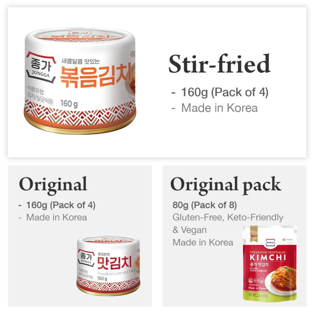 Served with ramen, JONGGA kimchi offers bold heat and tang.