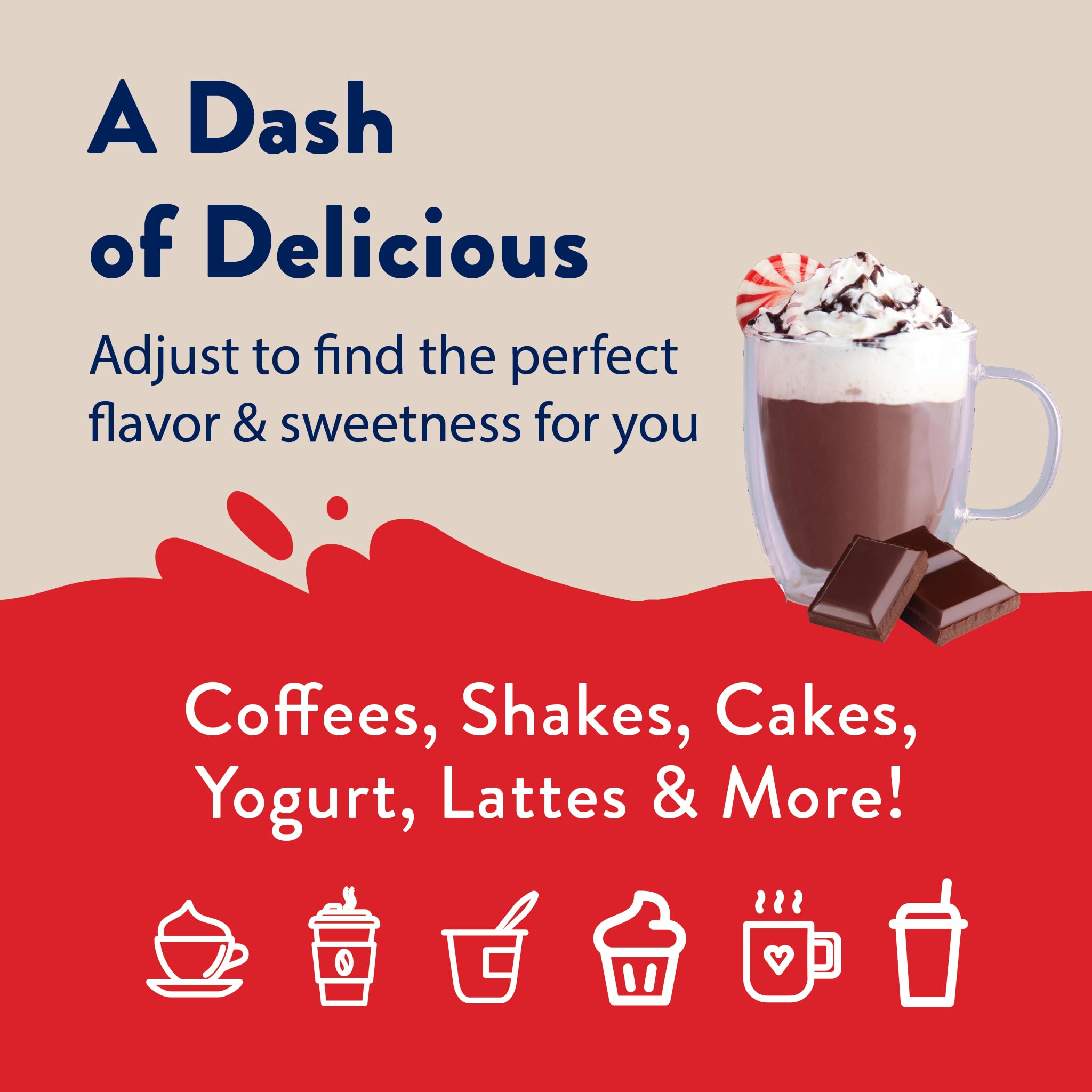 Jordan's Skinny Mix Peppermint Mocha in a kitchen scene.