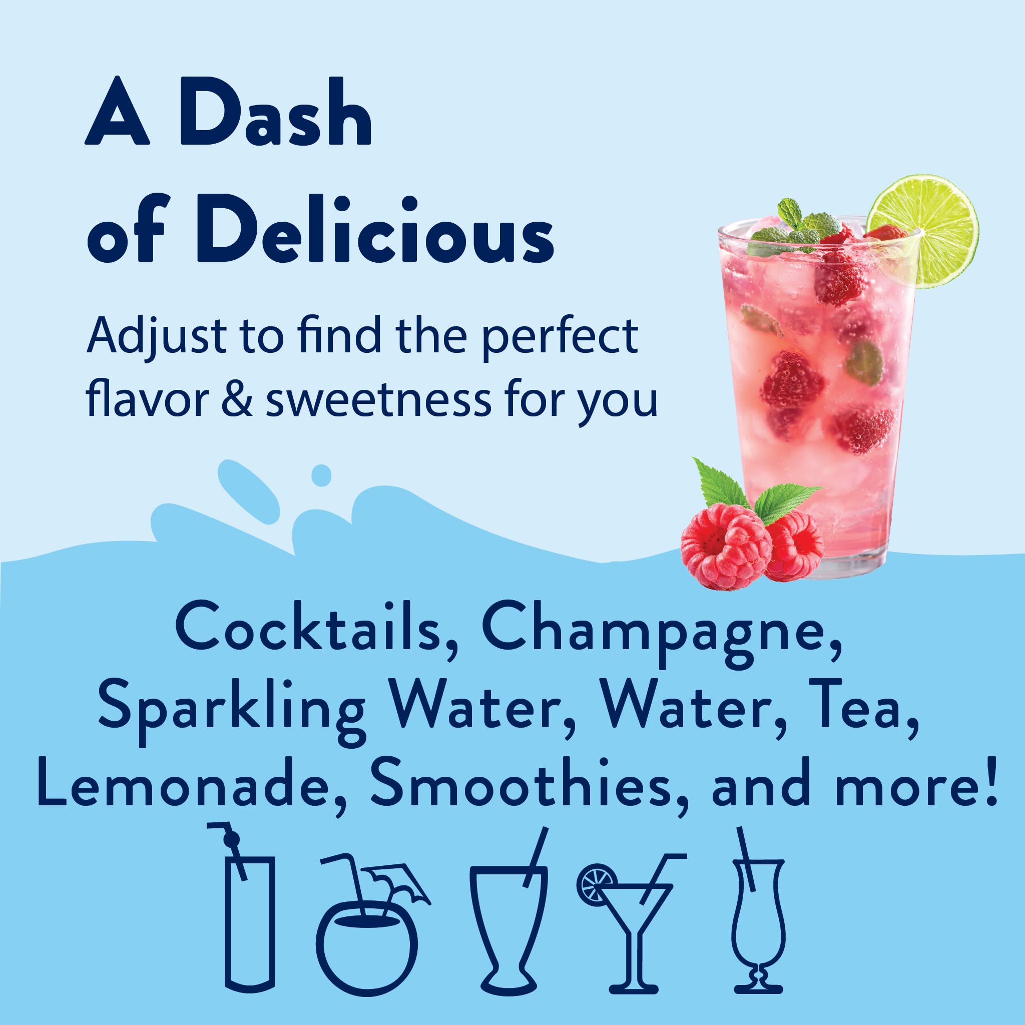 Jordan's Skinny Mixes Raspberry Syrup swirled into lemonade for keto-friendly flair