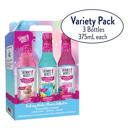 Jordan's Skinny Mixes sampler pack on shelf highlights three flavor options