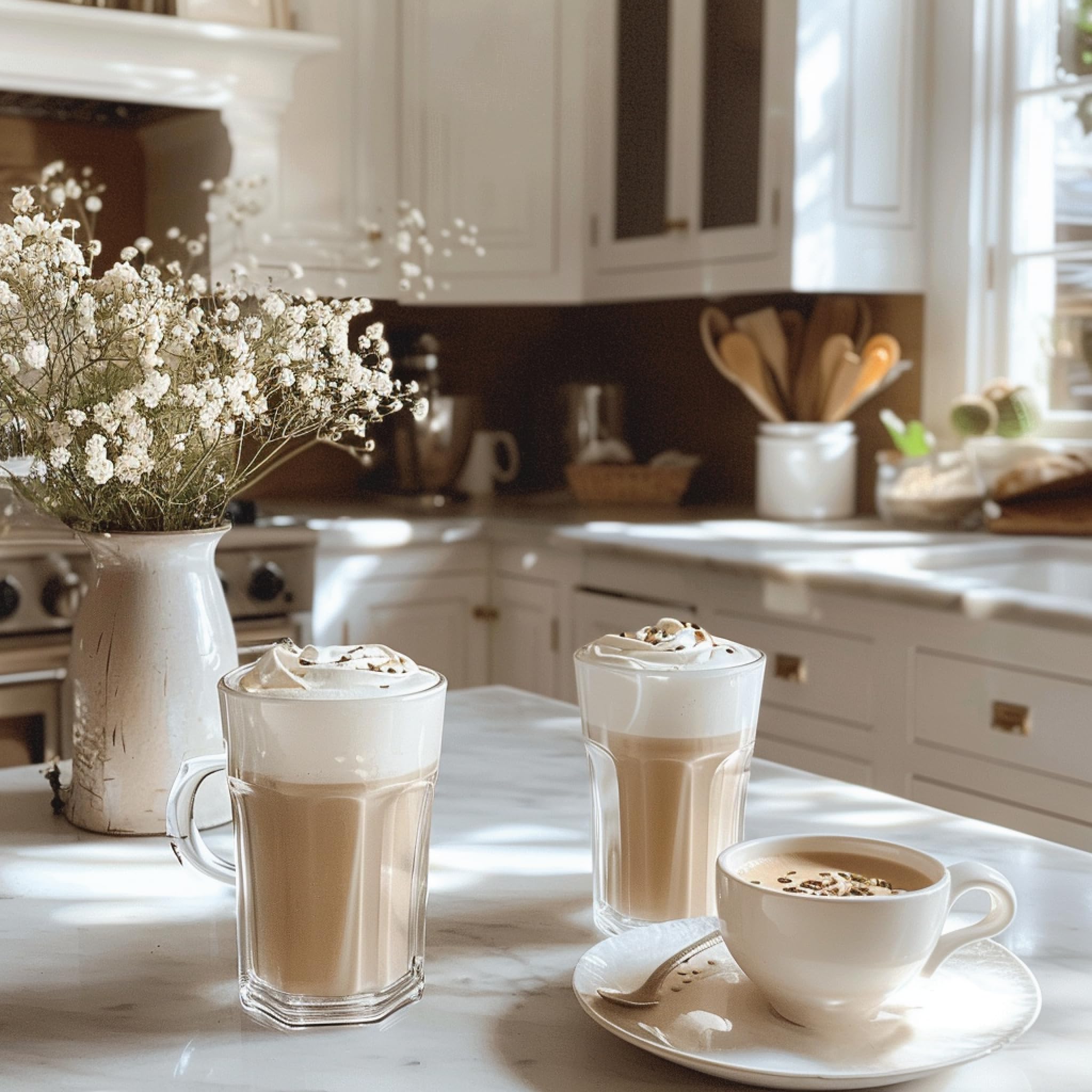 Jordan's Skinny Mixes French Vanilla sugar-free syrup bottle used in baking for vanilla aroma